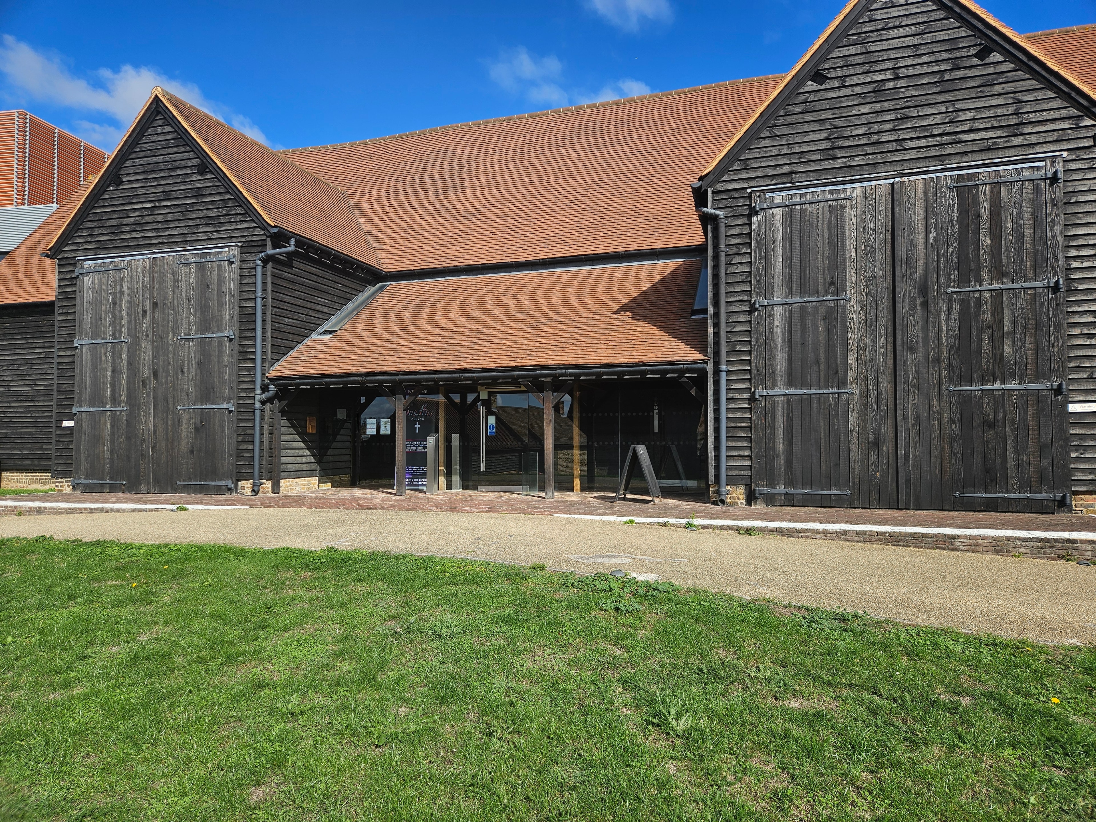 East Barn, the City on a Hill Church venue in Purfleet